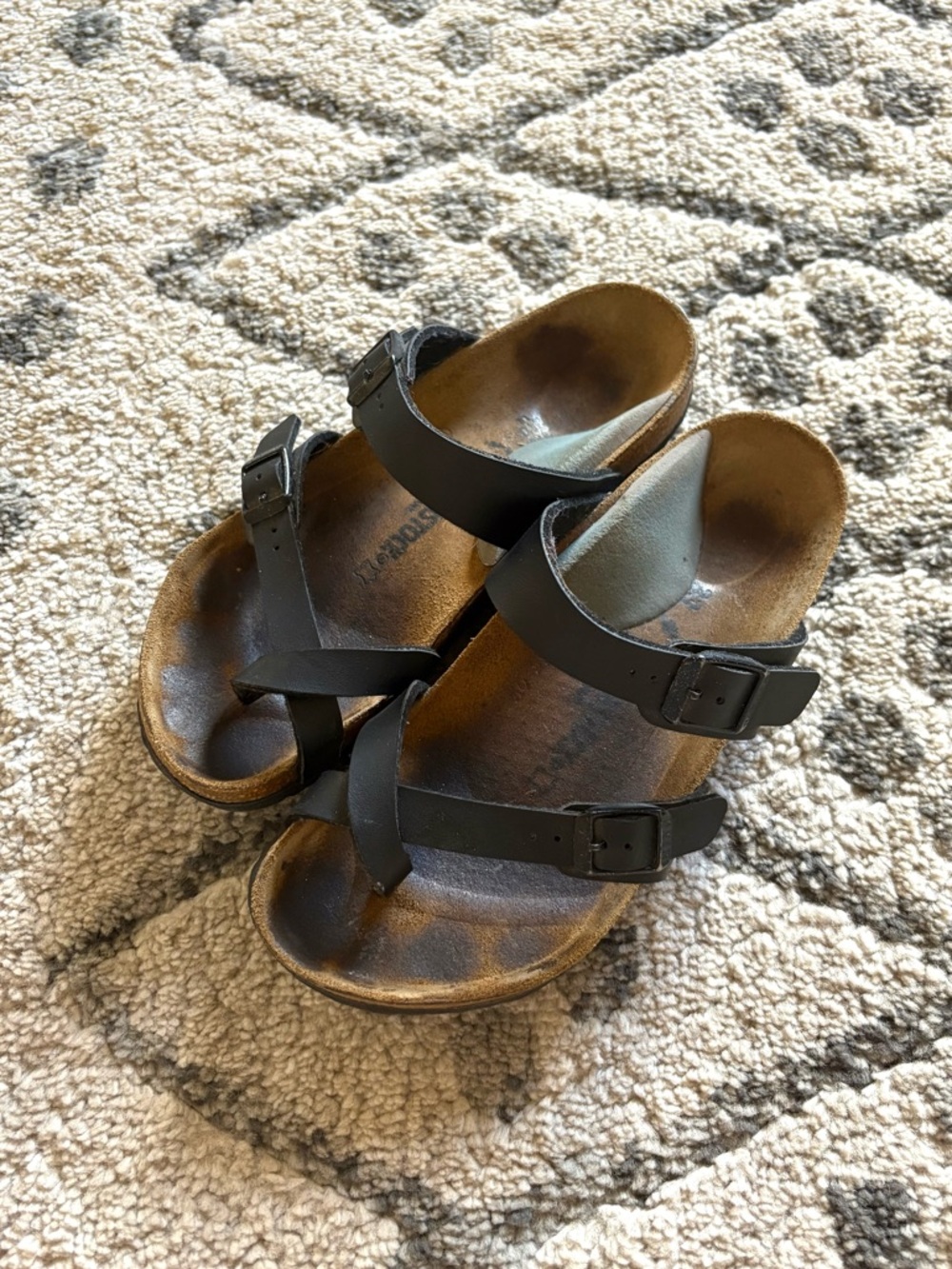 Birkenstock black Mayari sandals